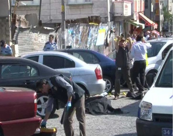 İstanbul'un göbeğinde infaz - Resim: 1