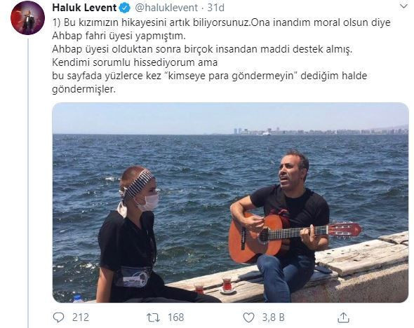 Haluk Levent'ten sahte kanser hastası kadına yollanan paralar için takdirlik hamle - Resim: 3