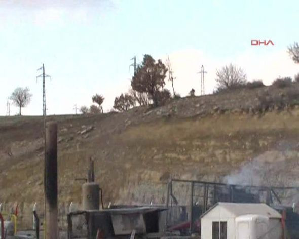 Petrol tesisindeki patlamadan ilk görüntüler - Resim: 2