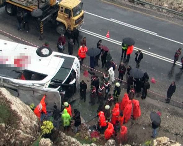 Katliam gibi kazadan ilk görüntüler - Resim: 3