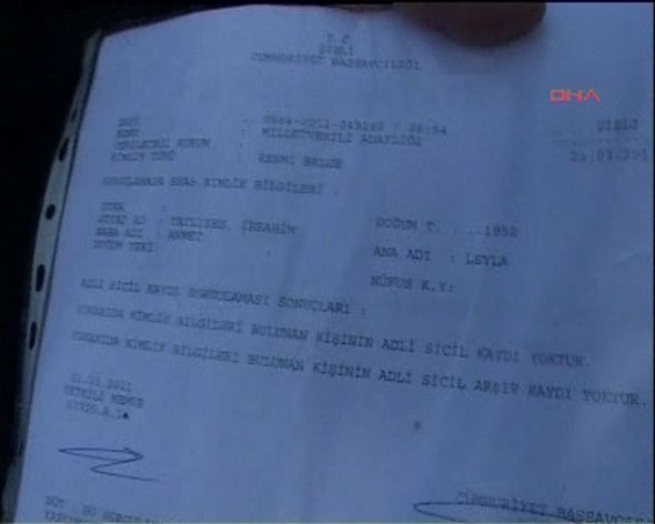 İşte Tatlıses'in AK Parti aday belgesi! - Resim: 1