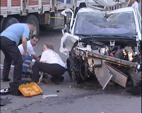 Çağlayan'da feci kaza - Resim: 1