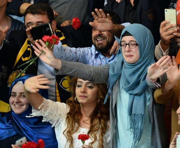 AK Parti ikinci olağanüstü kongresinden kareler - Resim: 1