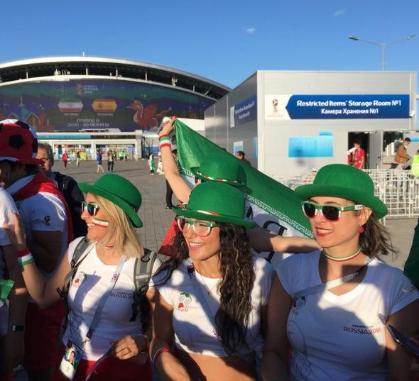 Dünya Kupası'ndaki İranlı kadın taraftar sosyal medyayı salladı! - Resim: 3