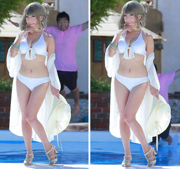 Genç kız sadece poz veriyordu her şey bir anda oldu! - Resim: 4