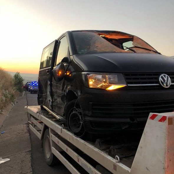 TEM'de korkunç ölüm! Kopan lastik camdan girdi ve... - Resim: 2