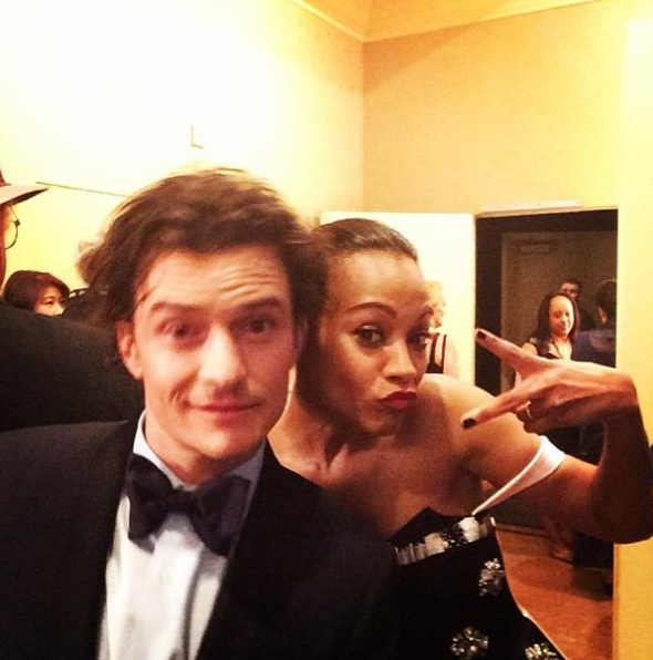 71'inci Altın Küre Ödülleri kulisinden renkli görüntüler - Resim: 1