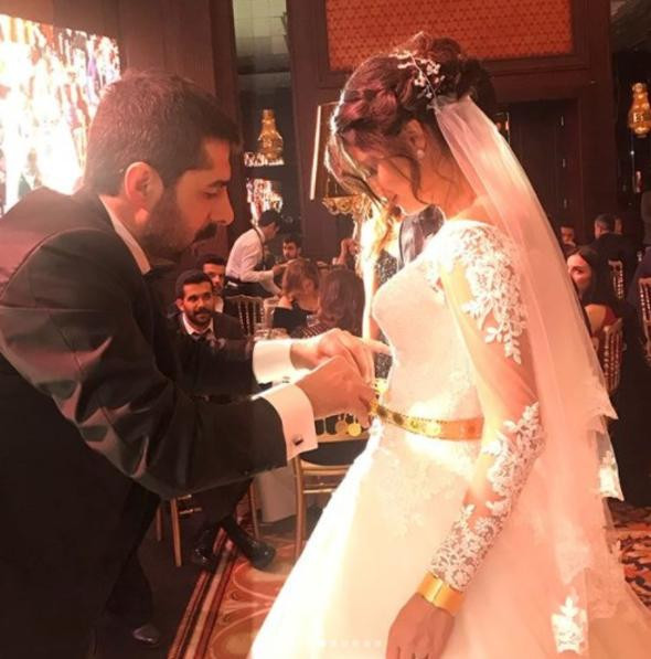 İbrahim Tatlıses torununu evlendirdi! Geline altın kemer takıldı - Resim: 2