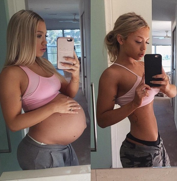 Doğumdan 2 ay sonra sıfır beden oldu - Resim: 1