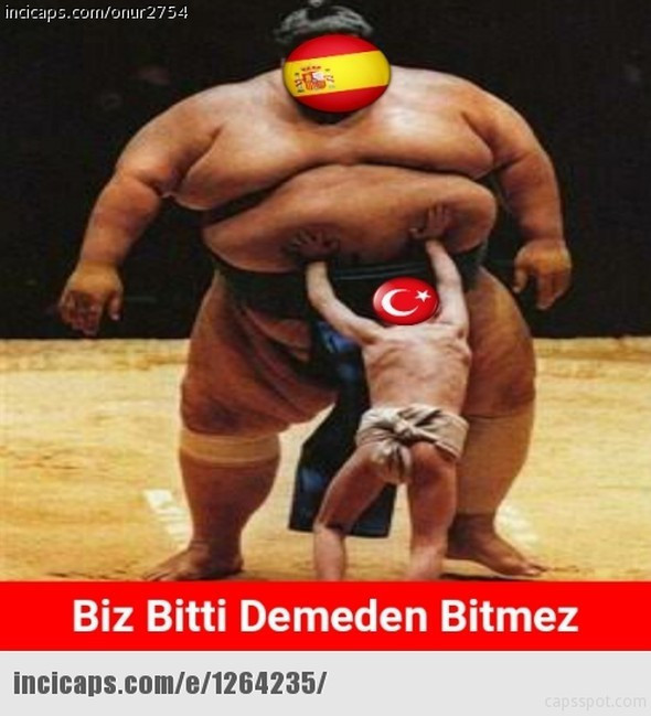 Türkiye - İspanya maçı capsleri - Resim: 4