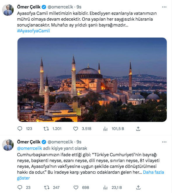 Ayasofya önünde Yunan bayrağı açan provokatör Yunan fenomen hakkında karar - Resim: 1