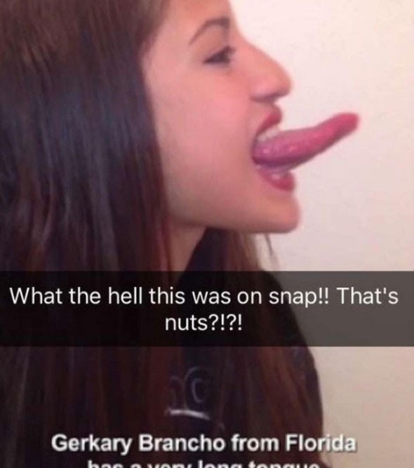 Onun dili fazla uzamış! Bu nasıl dil çok şaşıracaksınız - Resim: 3