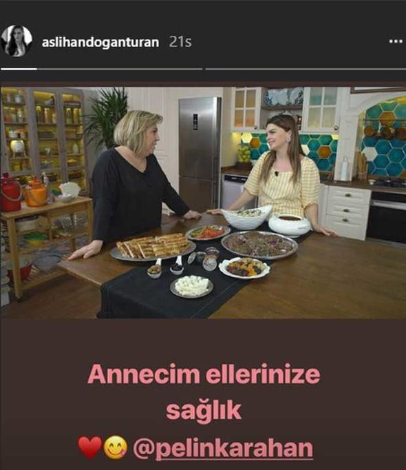 Aslıhan Doğan'dan kayınvalidesine destek - Resim: 2
