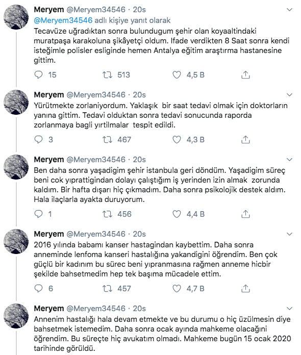 İki işadamının tecavüzüne uğrayan Meryem sosyal medyayı ayağa kaldırdı - Resim: 0