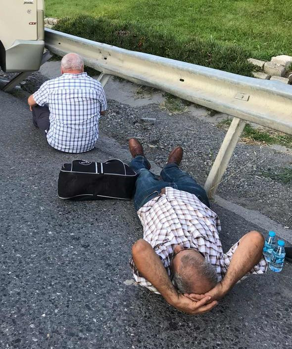 TEM'deki kazaya Mevlüt Uysal müdahale etti - Resim: 3