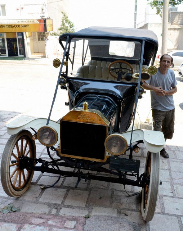 Bursa'da 100 yıllık otomobille yollarda - Resim: 2