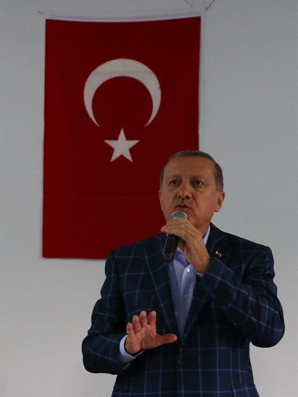 Erdoğan ve Yıldırım Diyarbakır'daki katliam köyünde - Resim: 4