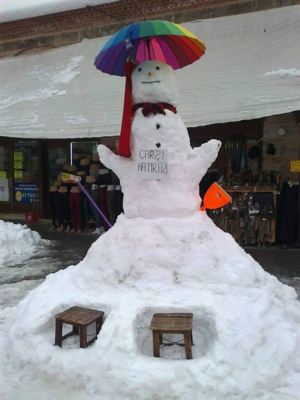 En ilginç kardan adamlar - Resim: 1