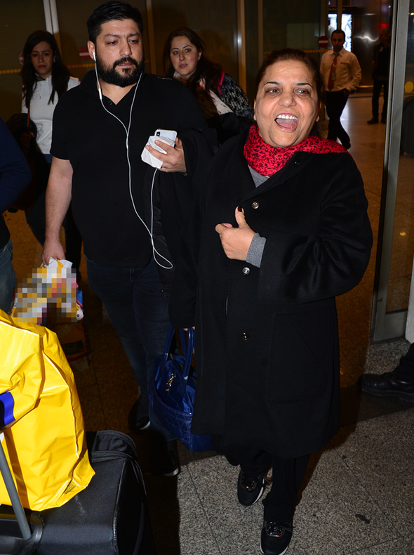 Havalimanında görüntülendi! Kibariye'nin son hali korkuttu - Resim: 4