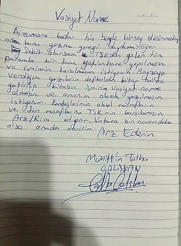 Erdoğan talimat verdi: Şehidin vasiyeti yerine getiriliyor! - Resim: 3