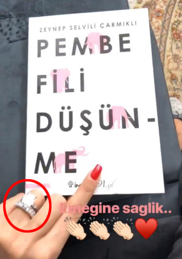 Aslıhan servet değerindeki yüzüğüyle hava attı - Resim: 2