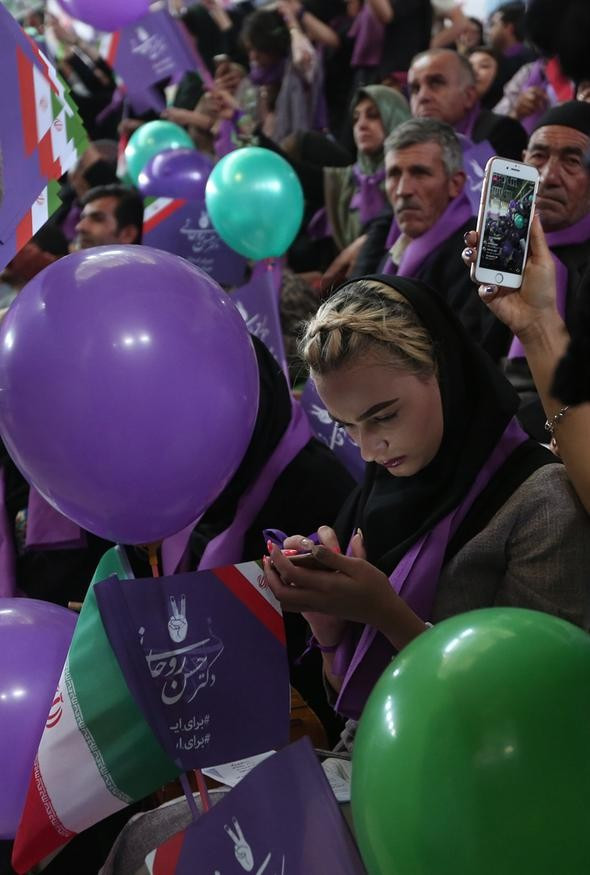 İranlı kadınlar yasak dinlemedi - Resim: 2