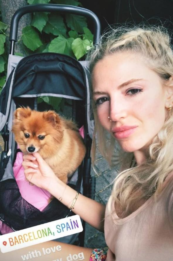 Herkes pusette bebek gezdirdi, o köpeğini!  - Resim: 4