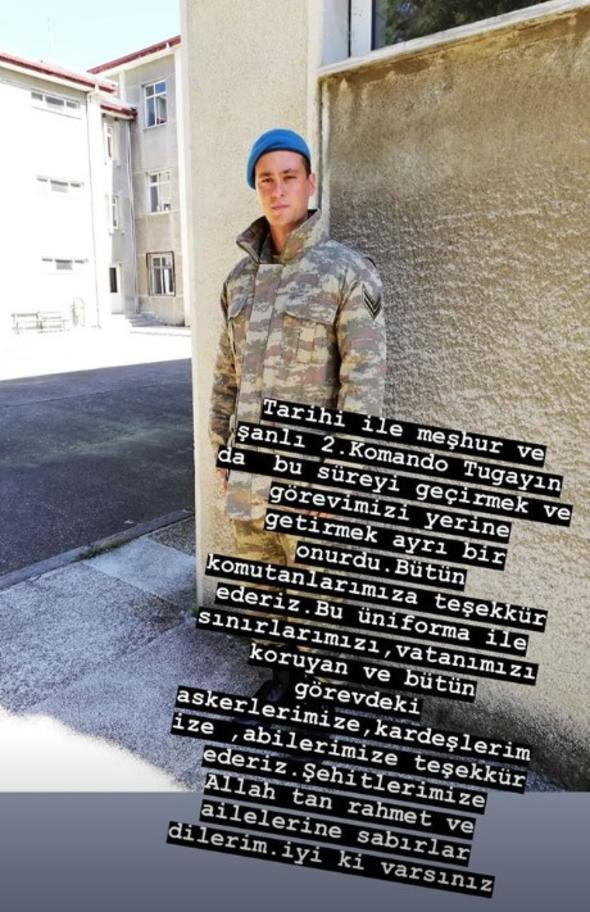 Ünlü oyuncu çavuş oldu: Askerlikten ilk fotoğrafını paylaştı! - Resim: 3