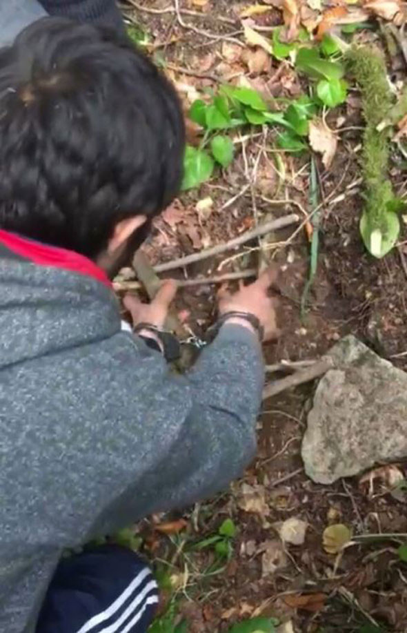 Eren Bülbül'ün katili terörist arazide nasıl yaşadıklarını gösterdi! - Resim: 4