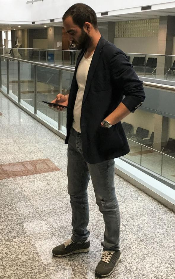 Elçin Sangu adliye koridorlarında... - Resim: 1