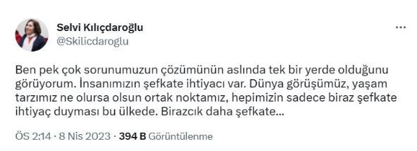 Selvi Kılıçdaroğlu: Sorunlarımızın çözümü tek bir yerde - Resim: 0