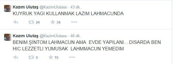 Kazım Ulutaş'tan efsane olacak tweetler - Resim: 2