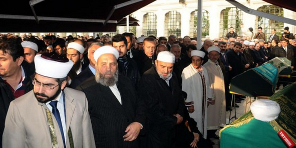 Erdoğan Prof. Osman Öztürk'ün cenazesine katıldı - Resim: 4