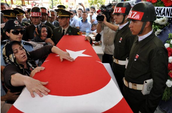 Şehit Onbaşı toprağa verildi - Resim: 1