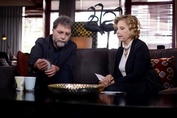 Ahmet Hakan ve Nazlı Ilıcak Nişantaşı sokaklarında - Resim: 3