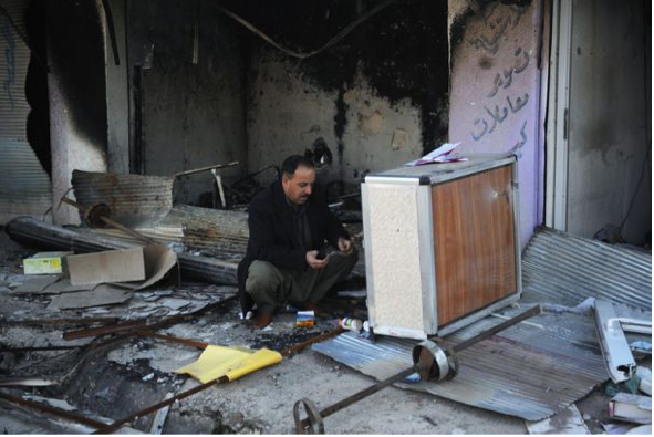 IŞİD'den geriye kalan harabe şehir Zummar... - Resim: 3