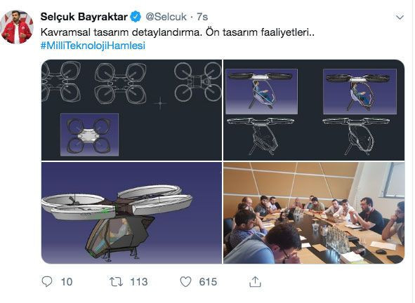 Milli uçan arabanın prototipi çıktı Selçuk Bayraktar fotoğraflarını paylaştı - Resim: 2