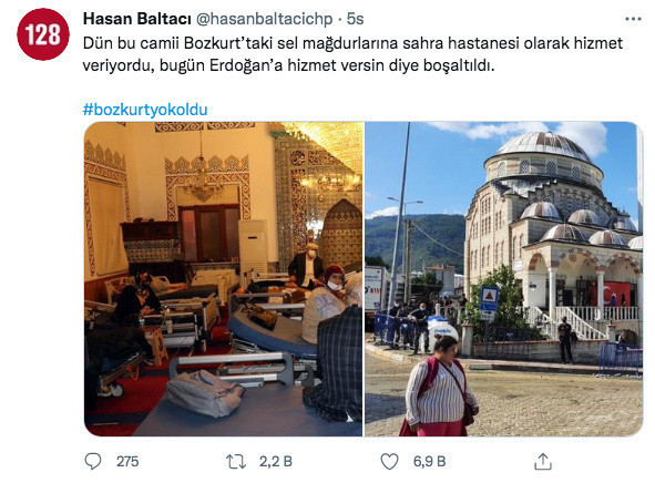 CHP'li Hasan Baltacı'nın 'camii Erdoğan için boşaltıldı' iddiası yalan çıktı - Resim: 0
