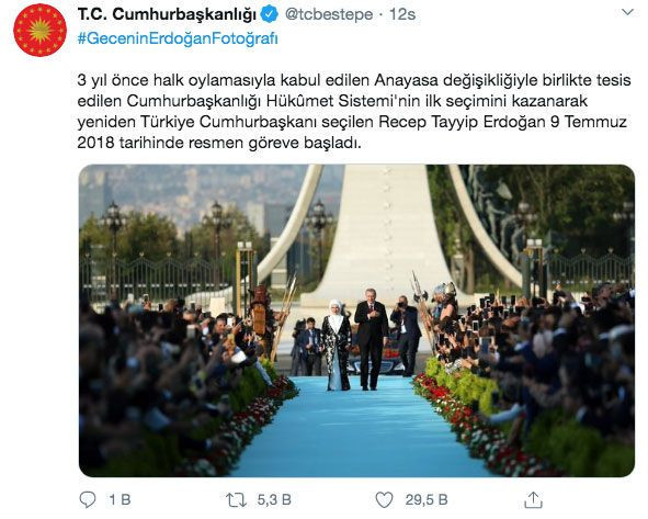 Gecenin Erdoğan fotoğrafı Twitter'da TT oldu - Resim: 2