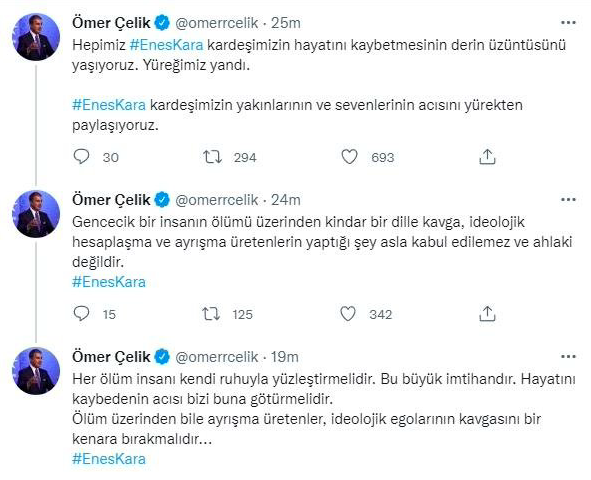 AK Parti'den cemaat yurdunda intihar eden Enes Kara için ilk tepki - Resim: 0