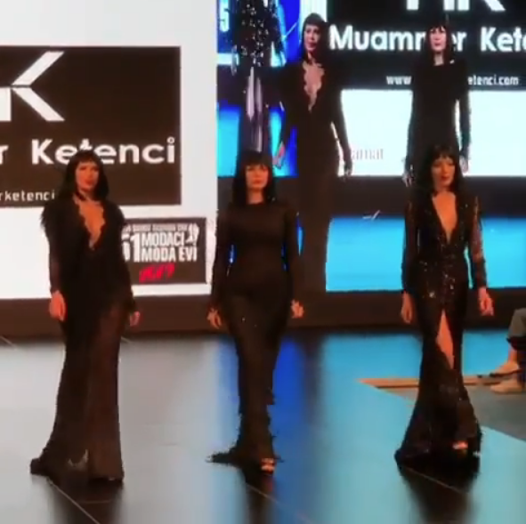 Şarkıcı Hatice elbisesini kaldırıp poposunu gösterdi - Resim: 2