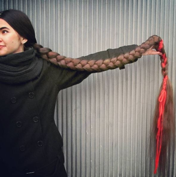 Saçları tam 2 buçuk metre ! Akıl alır gibi değil - Resim: 4