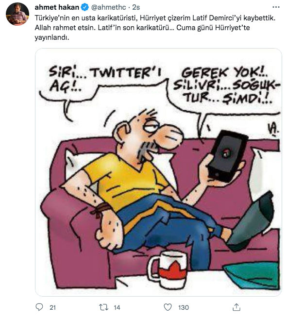 Karikatürist Latif Demirci hayatını kaybetti - Resim: 0