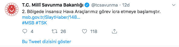 Milli Savunma Bakanlığı duyurdu! İnsansız hava araçları görev icra etmeye başladı - Resim: 0