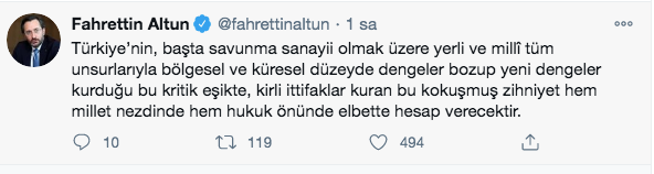 Fahrettin Altun'dan CHP'li Özel'e 'diktatör' yanıtı: Satılmış, lejyöner... - Resim: 2