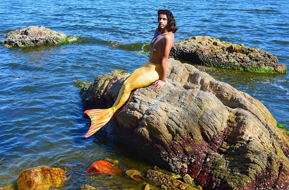 Kendiniz deniz kızı zannediyor bu adam görenleri şaşırtıyor - Resim: 2