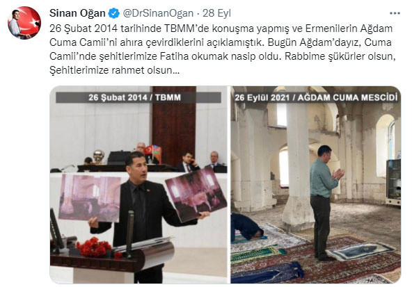 Sinan Oğan'dan 7 yıl sonra anlamlı paylaşım - Resim: 0