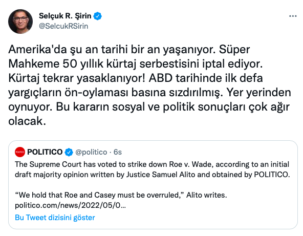 50 yıllık kürtaj serbestliği kaldırılıyor! Tarihi kararda ön oylama basına sızdı - Resim: 0