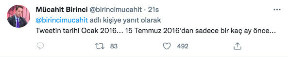 Sedef Kabaş'ın olay tweeti 15 Temmuz'dan bir kaç ay önce atmış - Resim: 2