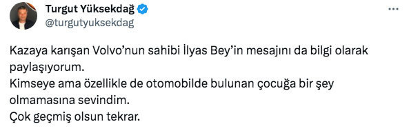 Togg ile Volvo kaza yaptı görüntüler gündem oldu işin gerçeğini Turgut Yüksekdağ yazdı - Resim: 1
